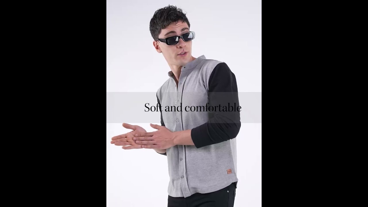 Men Solid Casual Grey Shirt