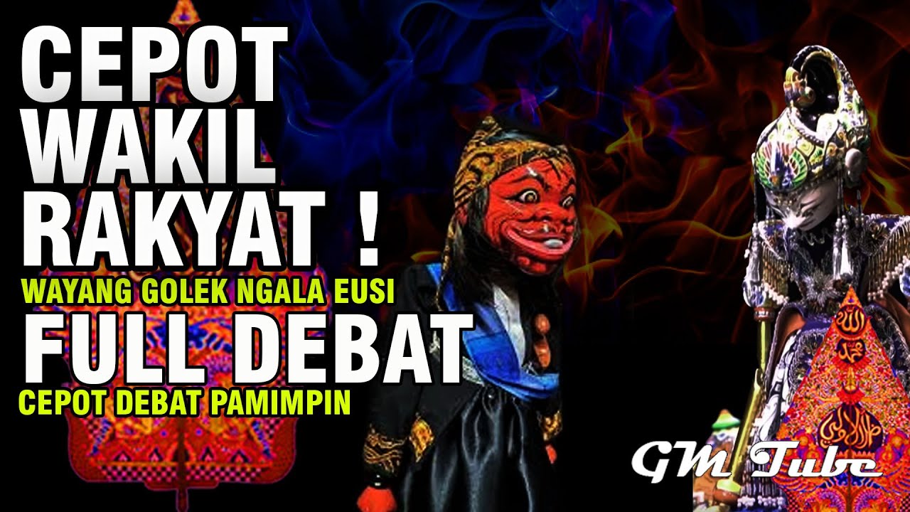 Coba Lamun Pamimpin Urang Jiga Kiyeu !!! Wayang Golek Asep Sunandar Sunarya