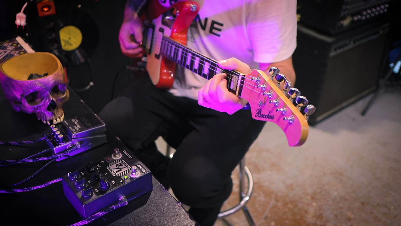 Bacchus Surf Hand Made Series Guitar Demo