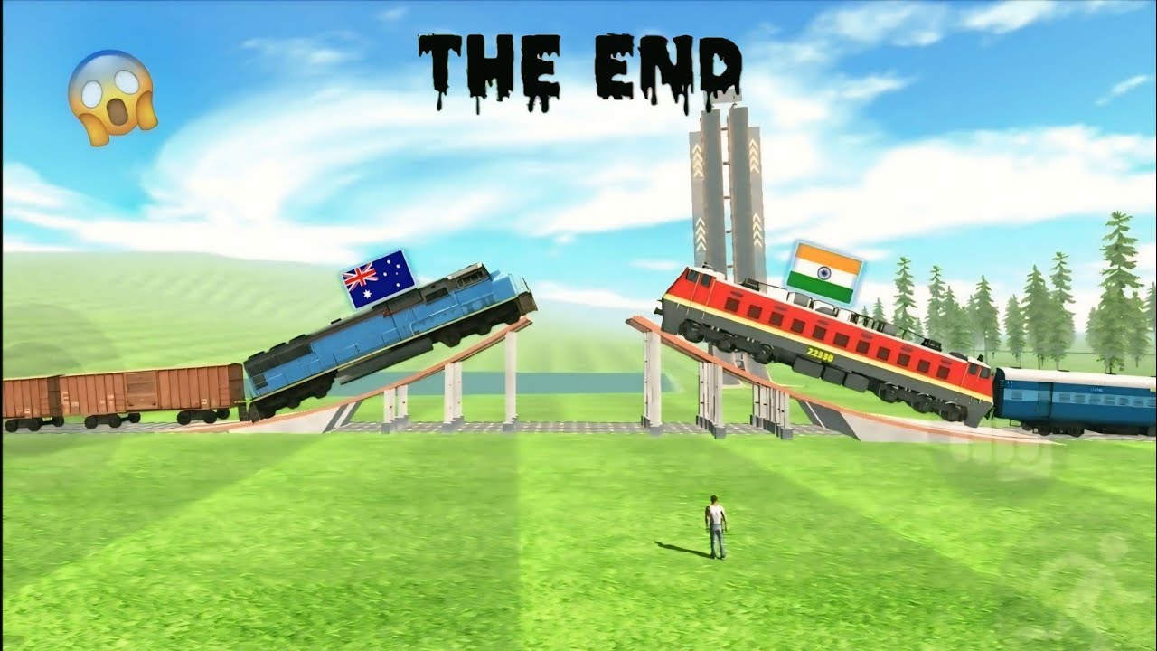 Indian Train VS Australian Train | The End 😱 | PowerX