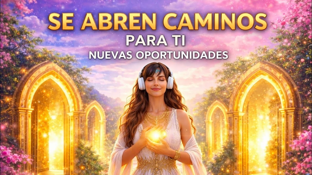 Abre tus caminos y desbloquea tu vida ✨ Música para atraer amor, suerte y protección