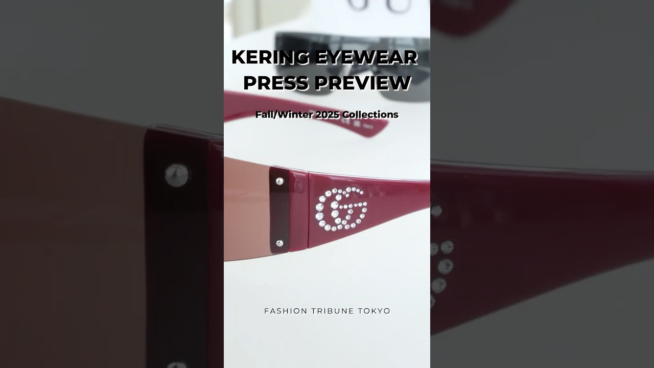 KERING EYEWEAR PRESS PREVIEW Fall/Winter 2025 Collections
