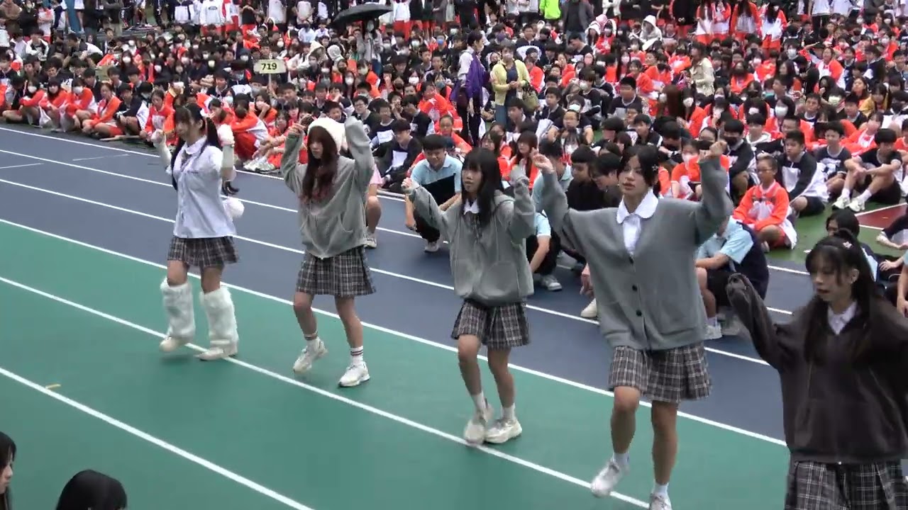新北市立丹鳳高級中學創校 36 週年校慶慶祝大會 - 高中部創意進場
