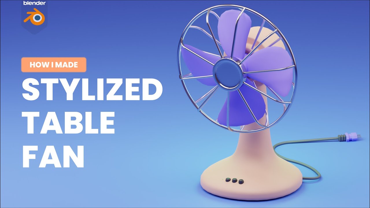 How to create fan in blender 3.5