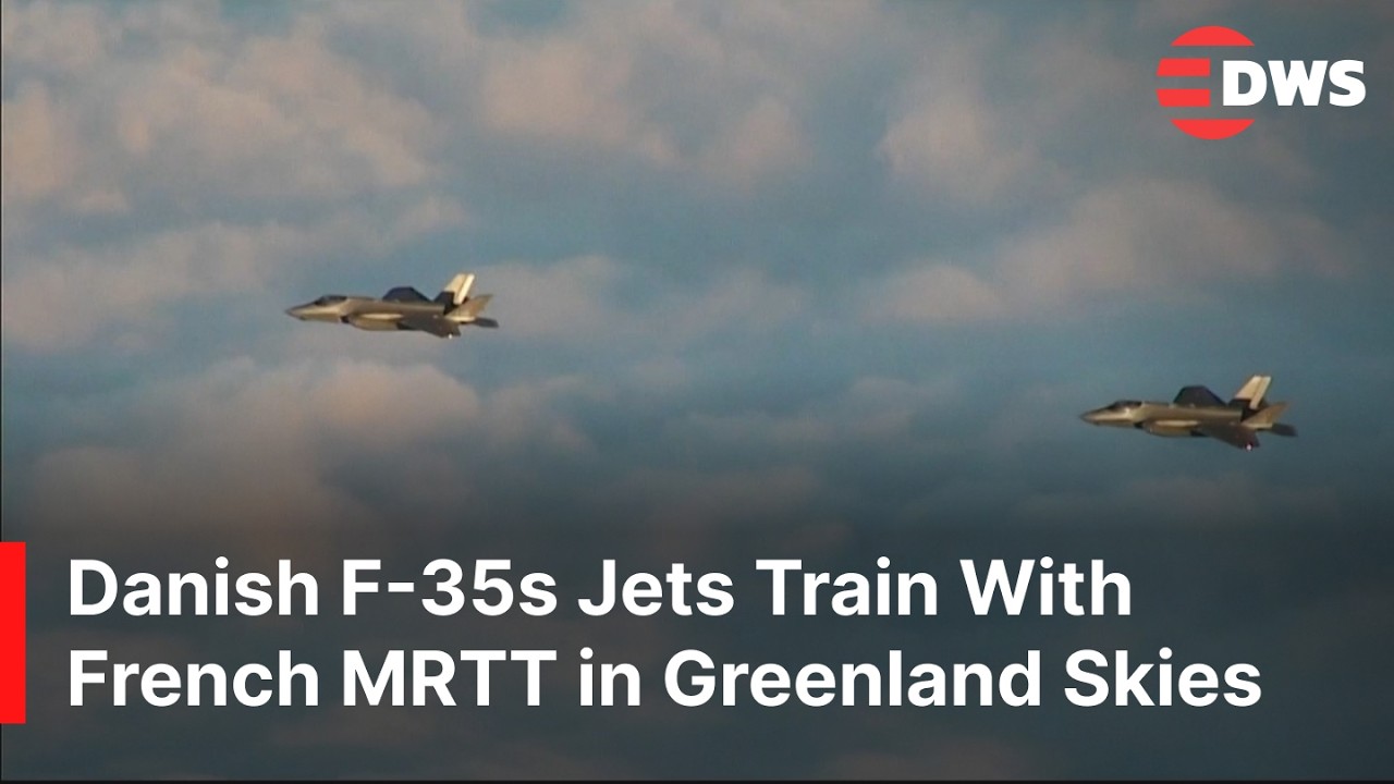 BREAKING: Danish F-35s Conduct Drill With French Tanker Over Strategic Greenland Skies | AC1B