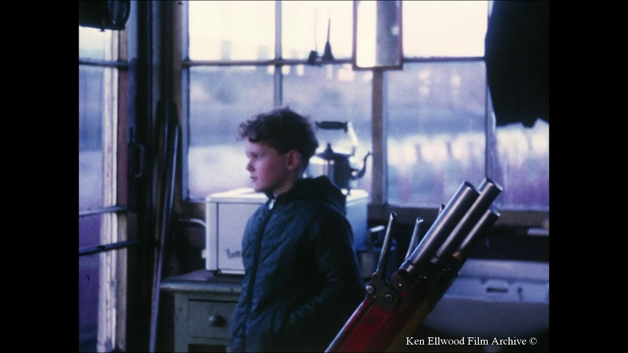 Horton Signal Box and the Flying Scotsman in 1968