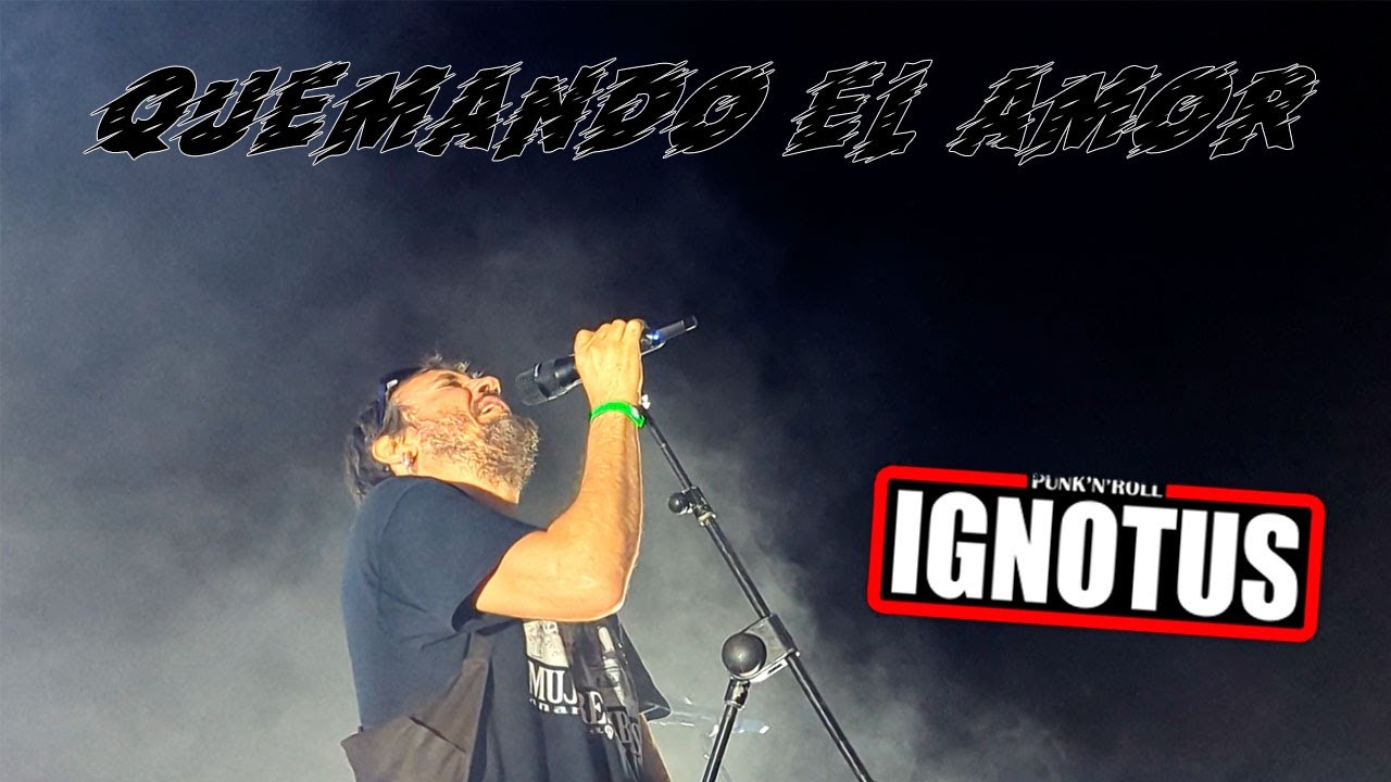 IGNOTUS -Quemando el amor 🔥SOLANA ROCK 2023🔥 #ignotus #solanarock #quemandoelamor