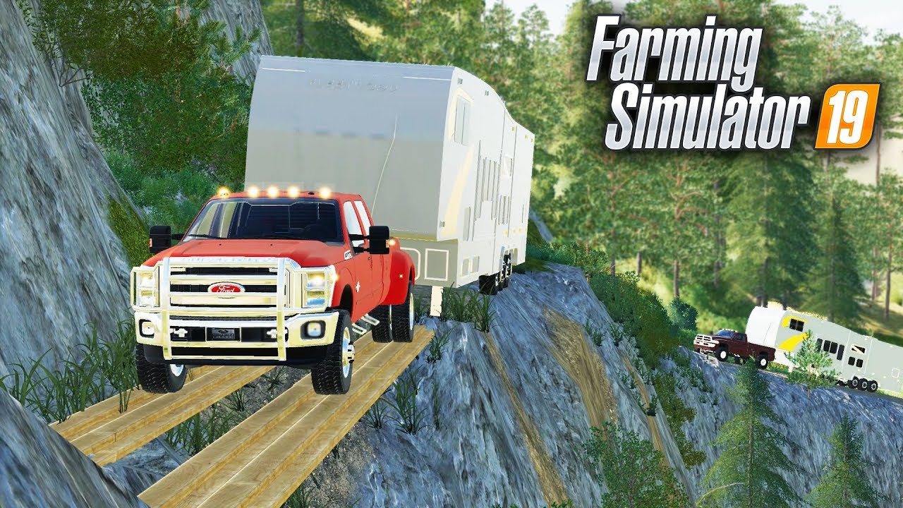 FS19-   CAMPING TRIP! TAKING 