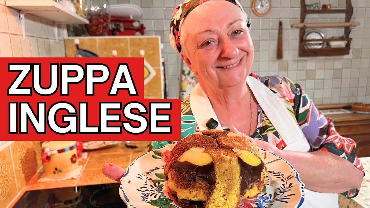Zuppa Inglese Come la Faceva Mia Nonna: Cremosa, Colorata, Inimitabile! 👵❤️