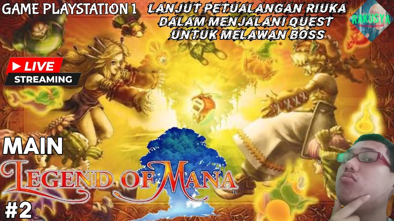 Lanjut petualangan Riuka dalam menjalani Quest untuk melawan boss monster - Legend of Mana indo#2