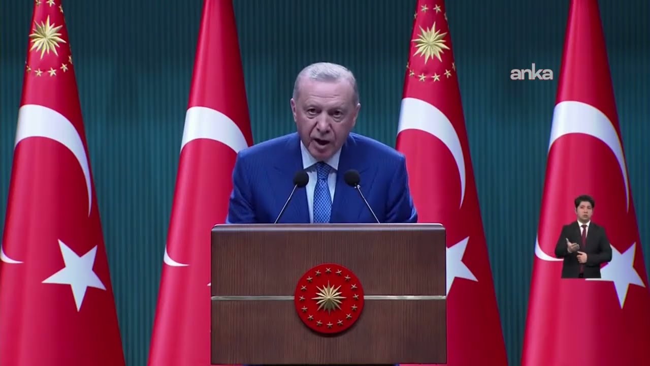 Cumhurbaşkanı Erdoğan, Kabine Toplantısı’nın ardından konuşuyor / Ankara #Canlı
