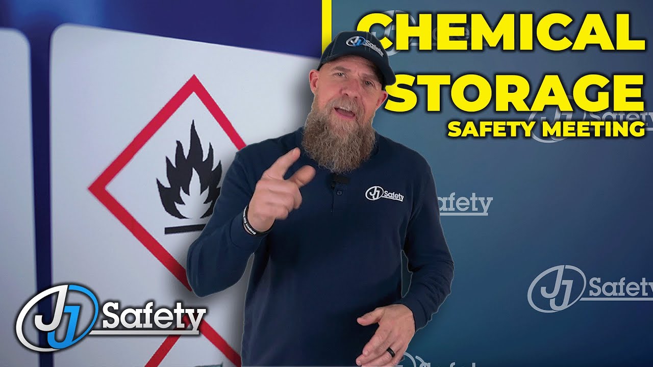 Learn How To Store Your Chemicals Properly [Toolbox Talk]