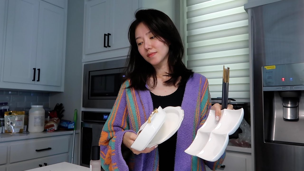 ANGEL DIARY | Back From Korea! What I bought from Korea~ makeup + beauty, Chill day at home vlog