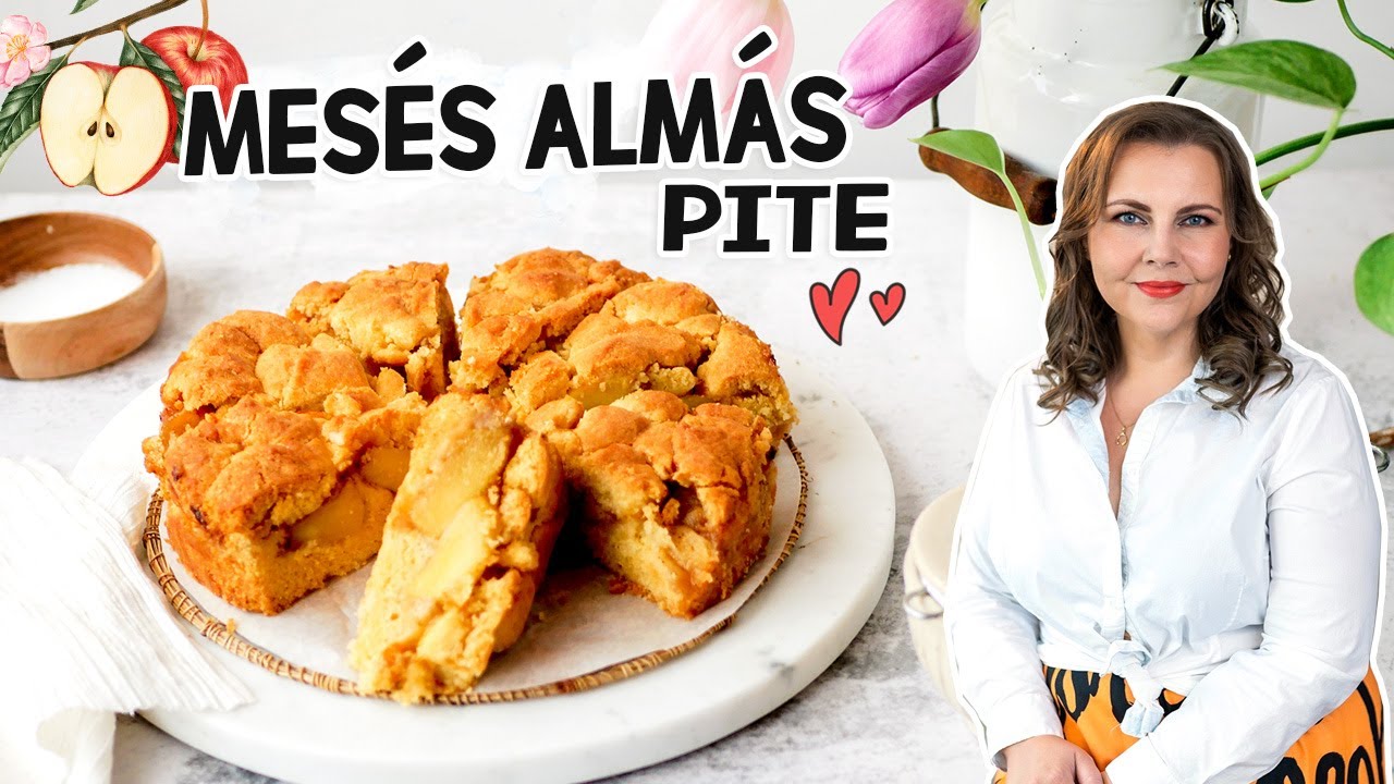 Mesés almás pite recept 🍎  finom, házi süti