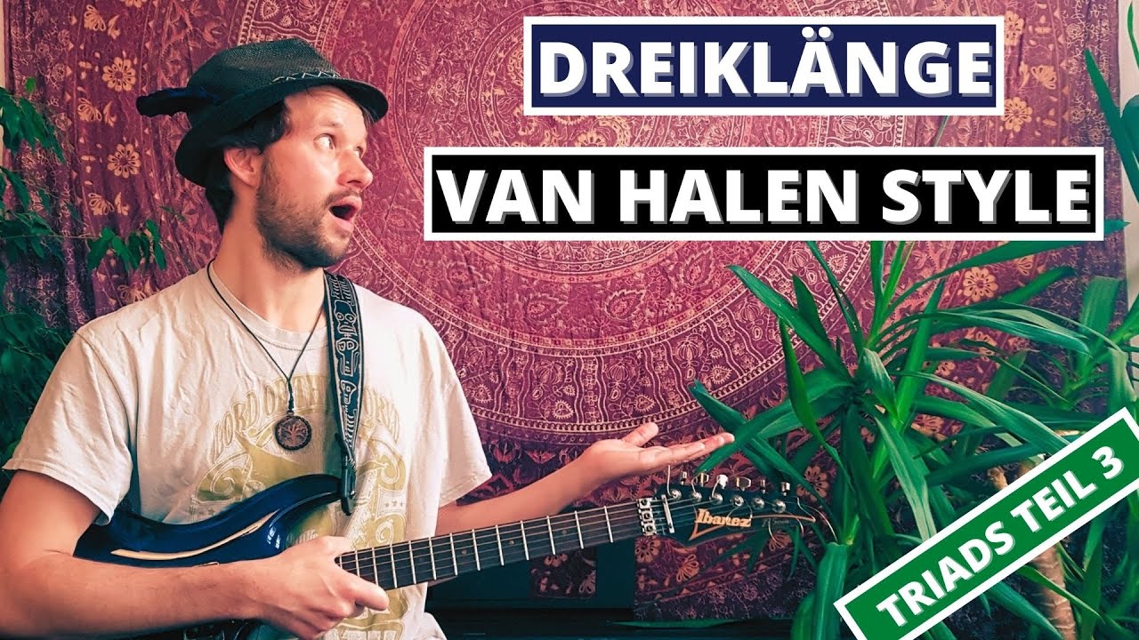 Dreiklänge überall auf der Gitarre spielen - Teil 3