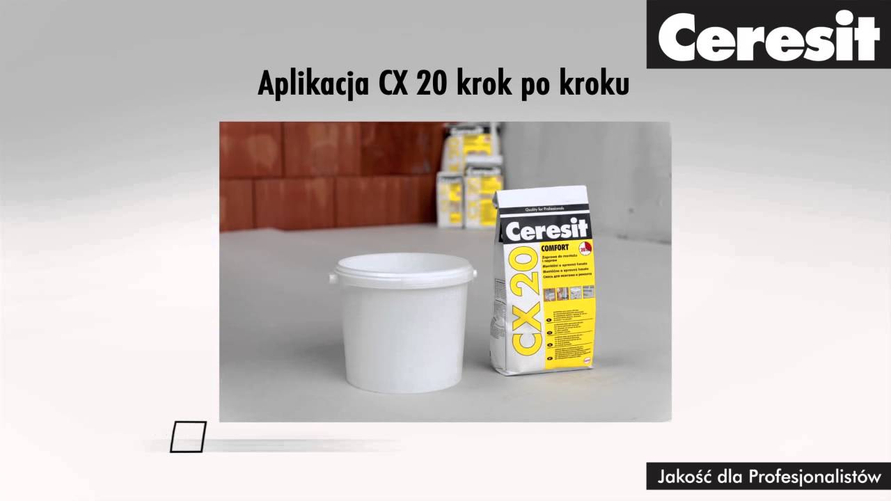 [Ceresit] Animacja produktowa - CX20 zaprawa do montażu i napraw - Profesjonalne Filmy Aplikacyjne