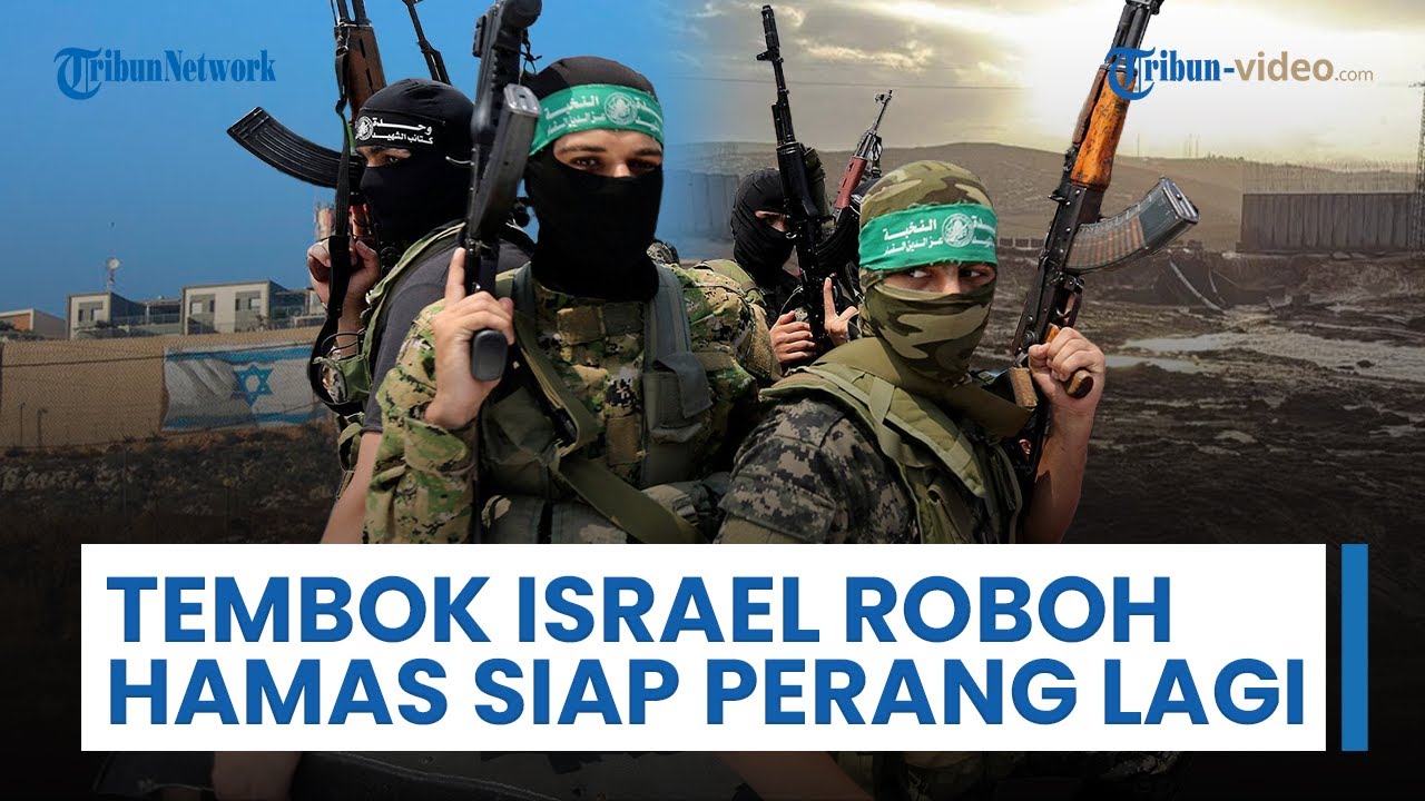 Update Konflik Timur Tengah - Tembok Israel Ambruk, IDF Rudal Anak Palestina, Hamas Siap Perang Lagi