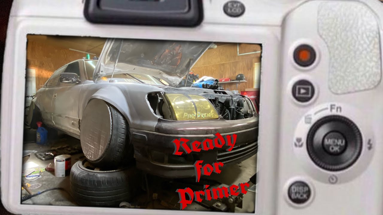 The Widebody LS400 Is Ready For Primer