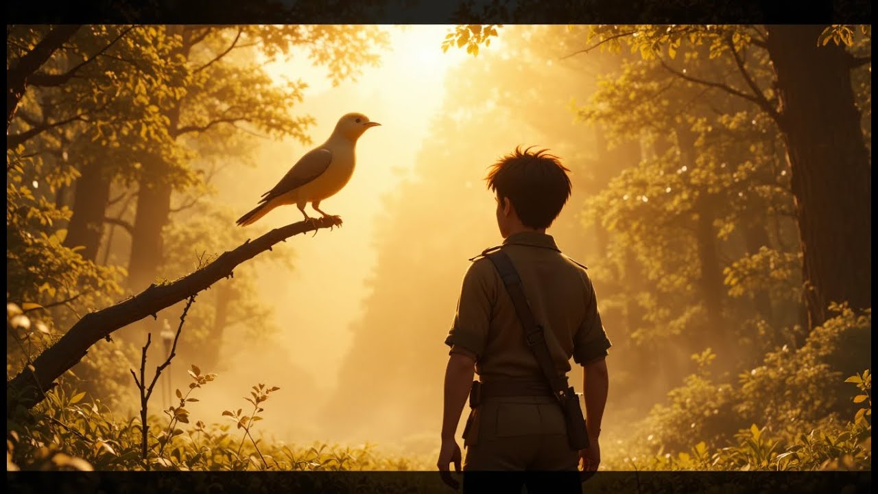 The Hunter and the Golden Bird – A Tale of Respect for Life and Transformation