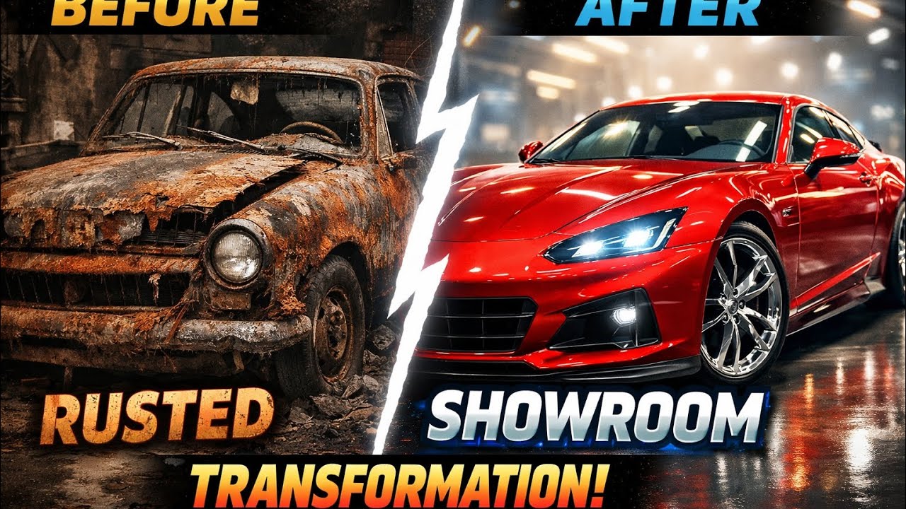 Rust to Showroom Transformation 😱 | Satisfying Car Restoration