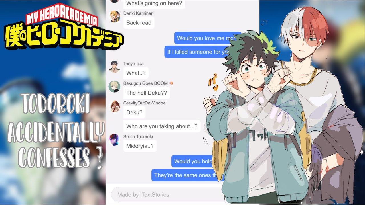 BNHA/MHA Lyric Prank||’Cause I killed someone for you||A bit of Tododeku :)
