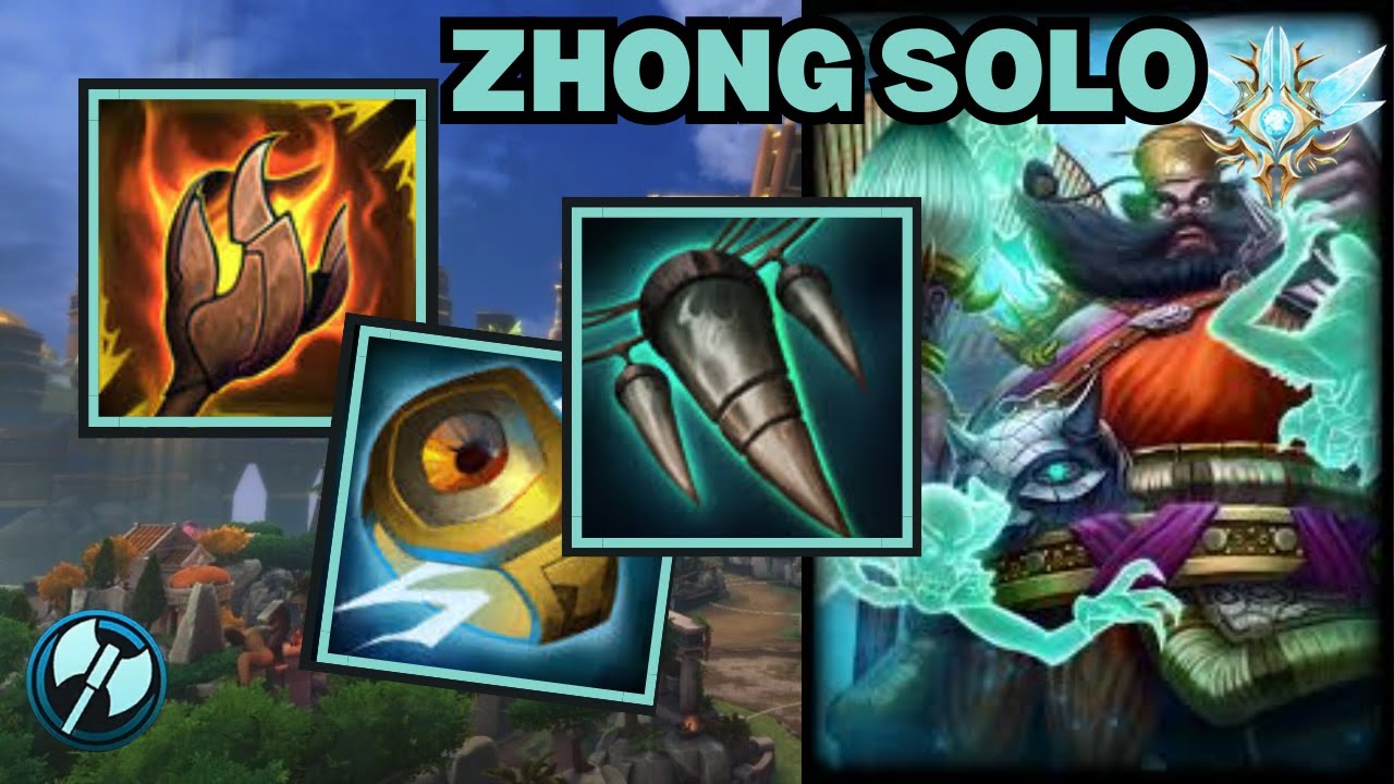 THE END!!! - Zhong Kui A-Z Grandmasters Solo Smite