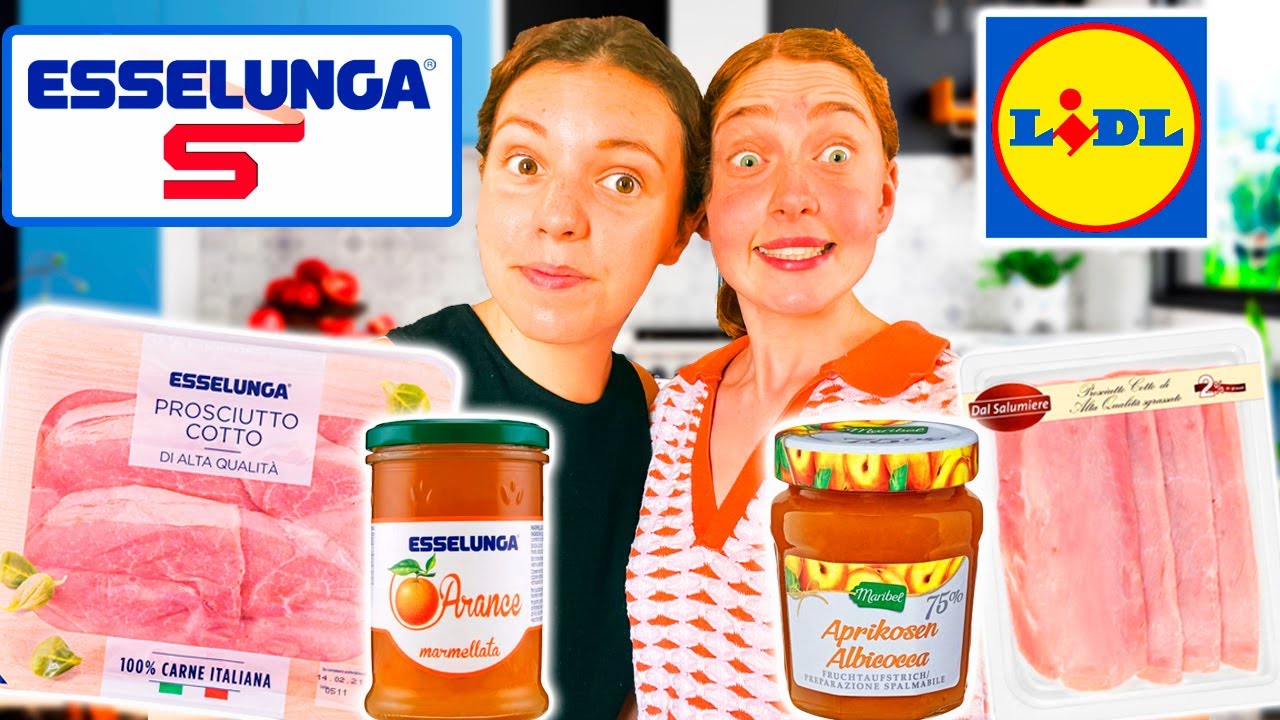 PRODOTTI ESSELUNGA vs LIDL 😋 supermercato o discount?