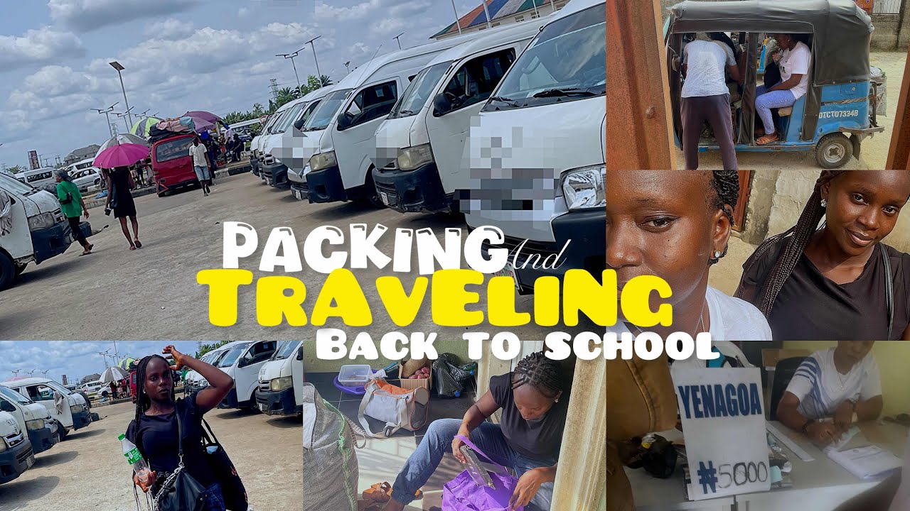 BACK TO SCHOOL VLOG 🎒✨Packing, Prep & Travel Day🥹