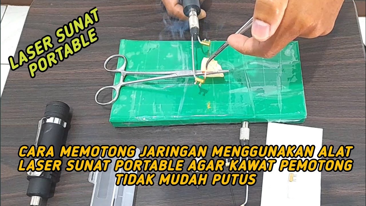 Laser Sunat dan Cara Menggunakannya Agar tidak Mudah Putus