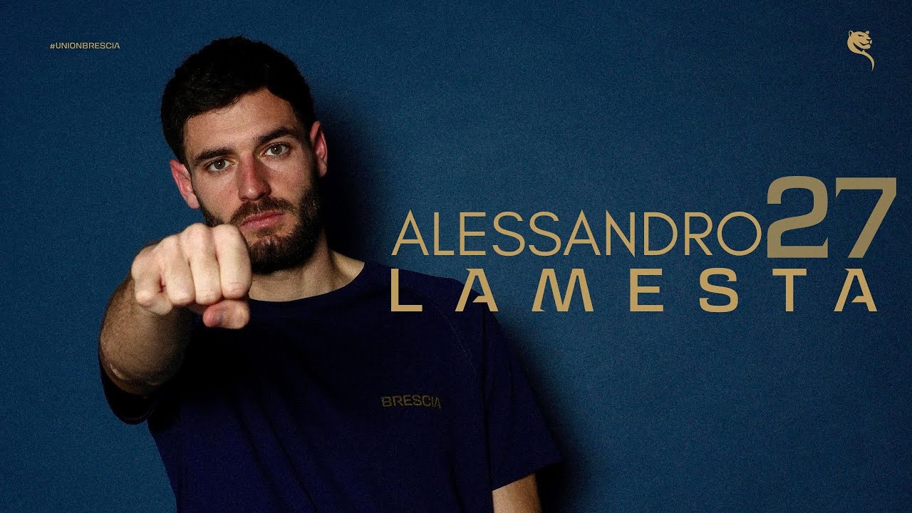 ALESSANDRO LAMESTA: le prime parole in biancoazzurro