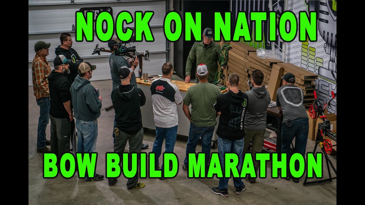 Nock On Nation Bow Build Marathon- Doing What Makes Me Feel Good