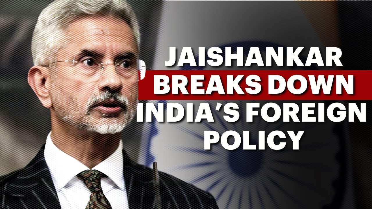 S Jaishankar UNFILTERED On America, India's Foreign Policy & Geopolitics