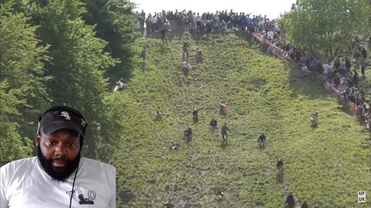 THEELITONE THRILLS & SPILLS AS CHEESE ROLLING 2023 LEADS TO MULTIPLE INJURIES IN GLOUCESTERSHIRE, UK