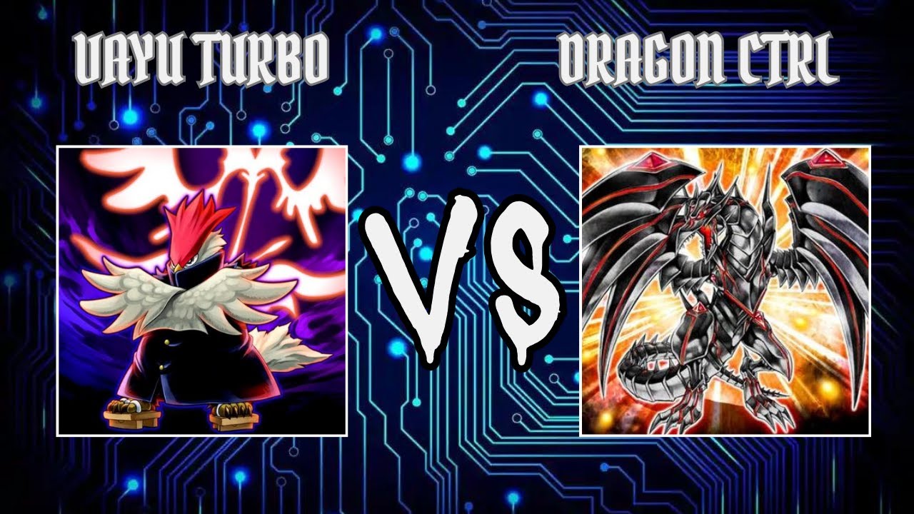 televisual(Vayu Turbo) vs scrub4life(Dragon Control) | Yugioh Edison Format | Dueling Book