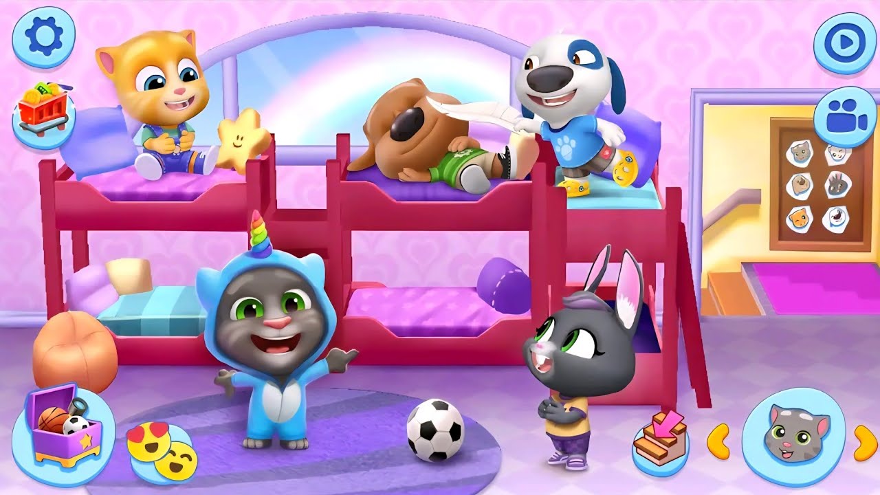 Tom Friends New Update In The House - My Talking Tom Friends New Episode