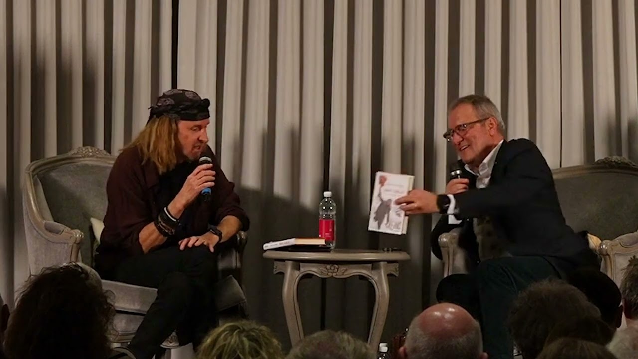 Chris von Rohr im Gespräch mit Frank Baumann (Wörterseh Lesetour 2024 @ Langenthal)