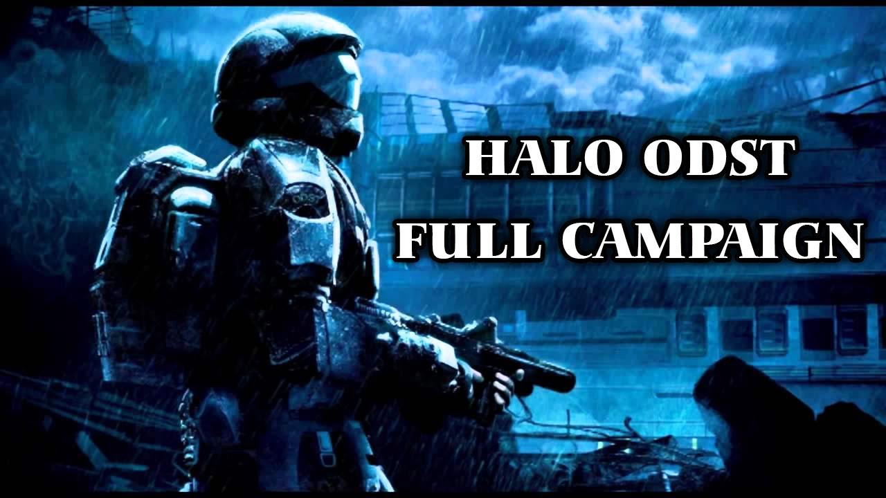 HALO 3 ODST (Full Campaign and Cutscenes