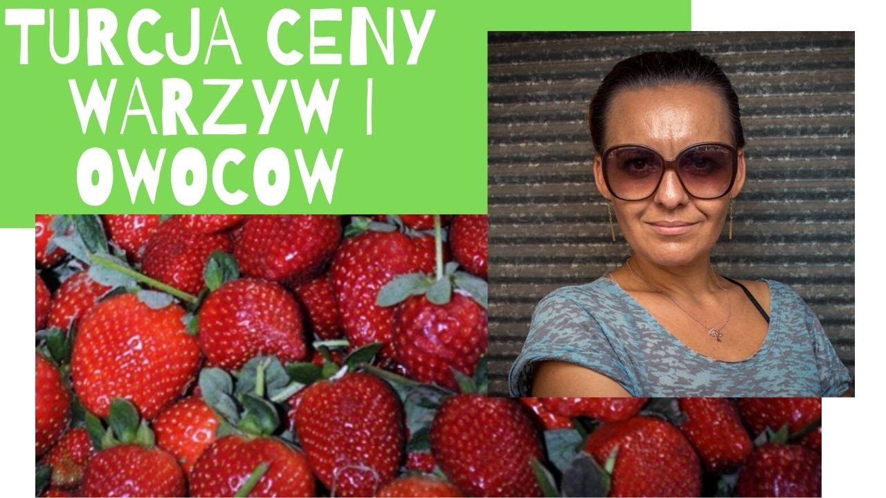 Alanya bazar warzywno-owocowy i ceny na zieleniaku zima na poludniu Turcji.