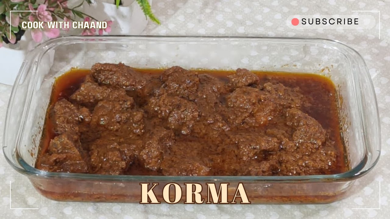 SUPER QUICK COOKER MAI KORMA RECIPE| Shaadi Wala Zaika| Recipe By Cook With Chaand