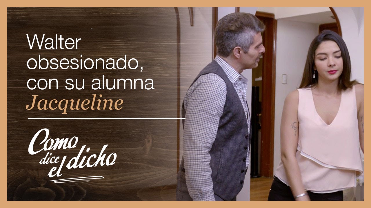 Como dice el dicho: ¡El profesor Walter enamorado de su alumna! | Jaula nueva...