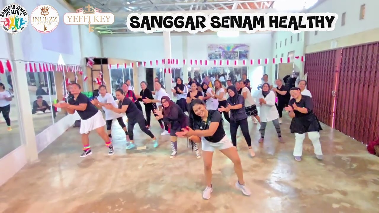 SEPERTI MATI LAMPU | SENAM KREASI | SS HEALTHY #yeffikey #yeffihappy #incezzaerobic #senamaerobik 