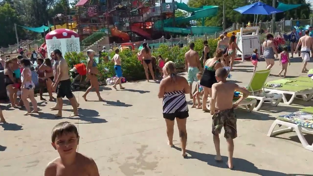 Wildwater Kingdom Aurora, Ohio Walkthrough (LAST DAY)