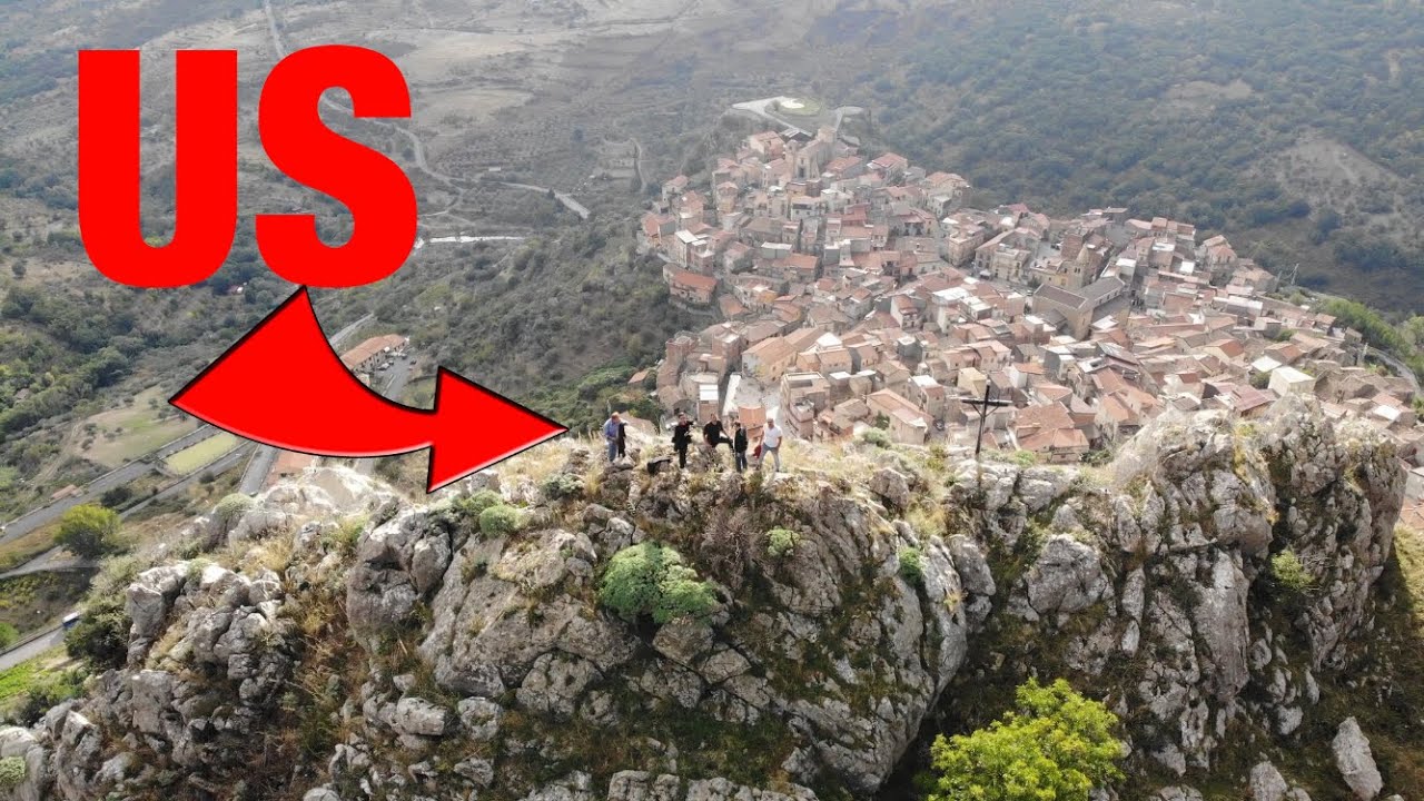 Climbing The Giant Rock At Roccella Valdemone!