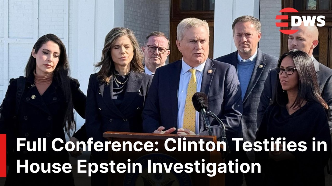 FULL PRESSER: Hillary Clinton Testifies in House Jeffrey Epstein investigation | AC1E