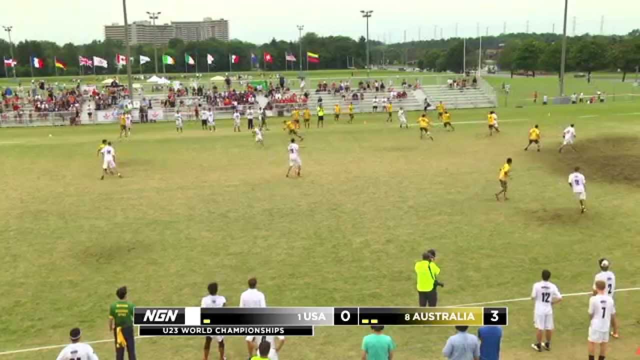 2013 U23 World Championships - USA vs Australia - Semifinal (M)