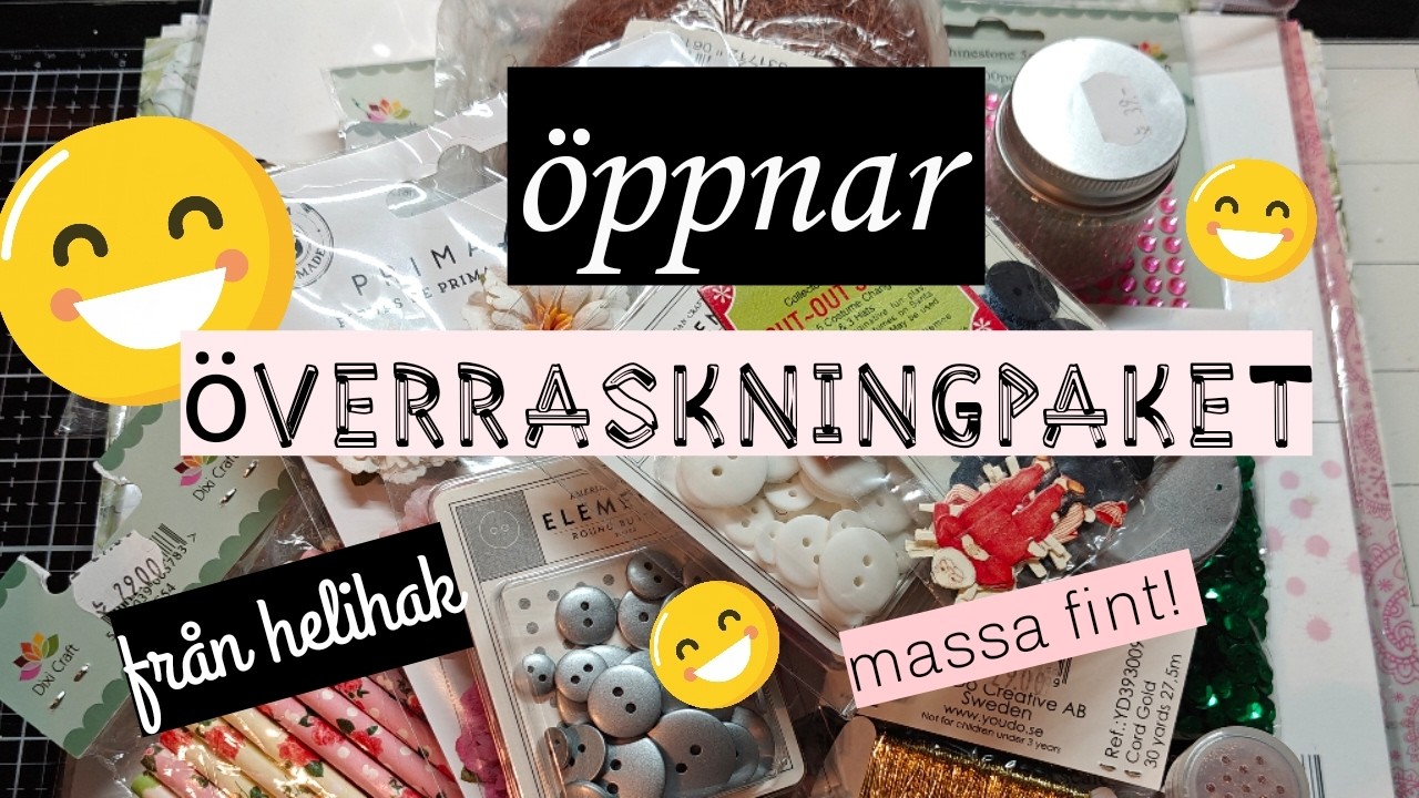 ÖPPNAR ÖVERRASKNINGSPAKET FRÅN HELIHAK FLERA STYCKEN!