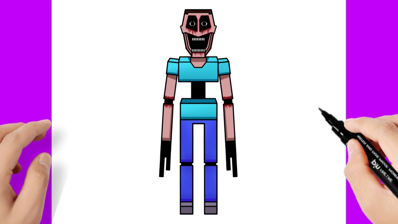 Comment dessiner Mimicer de Minecraft