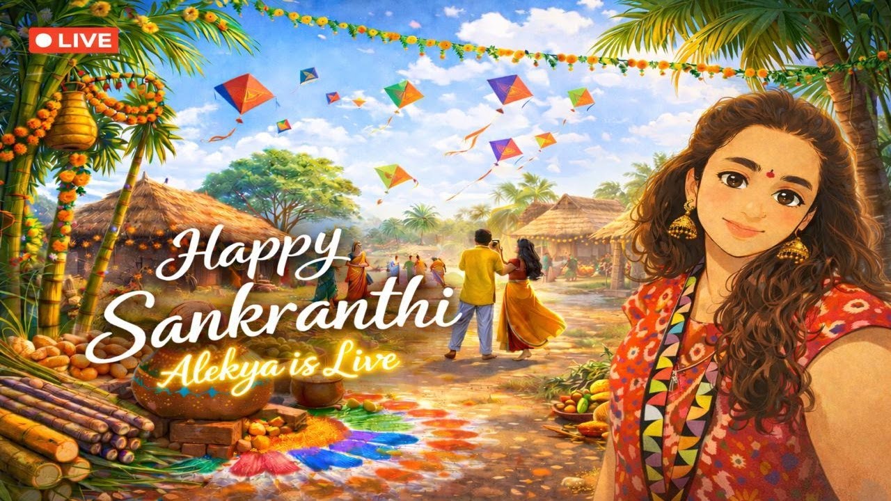 BGMI Sankranthi Special LIVE 🪁🔥| Alekya is Live 🔴 | road to 500 subs lets gooo | 