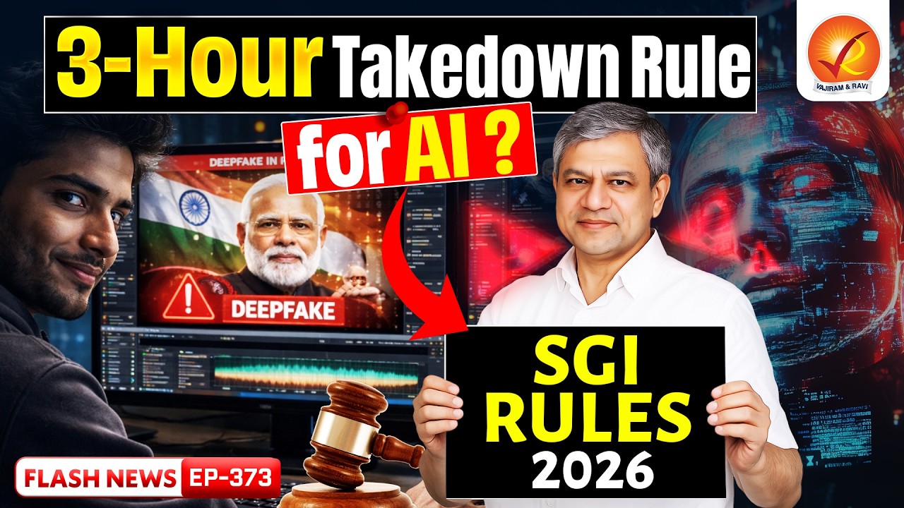 IT Rules Amendment 2026 Explained | 3-Hour Takedown Rule & Its Significance