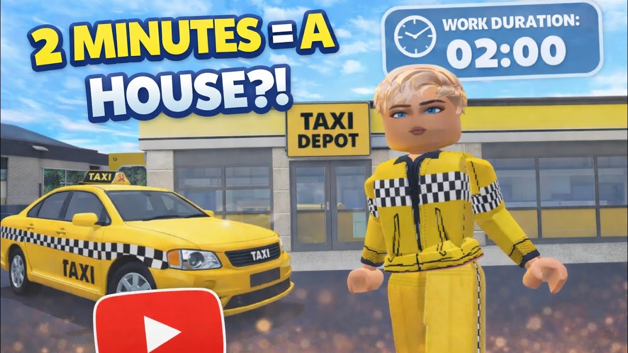 2 minutes = A HOUSE?! building a BLOXBURG house WITH the money I MAKE in 2 MINUTES!